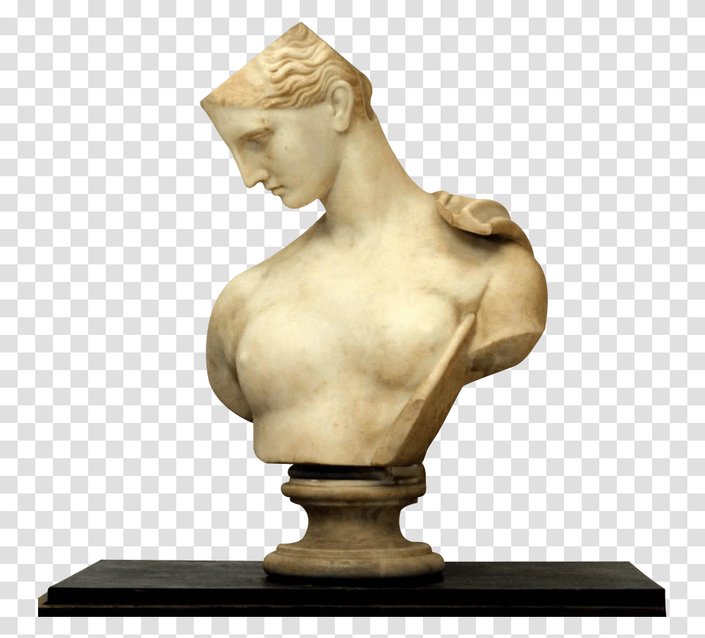 19th Century Marble Bust Bust, Sculpture, Statue, Figurine Transparent Png