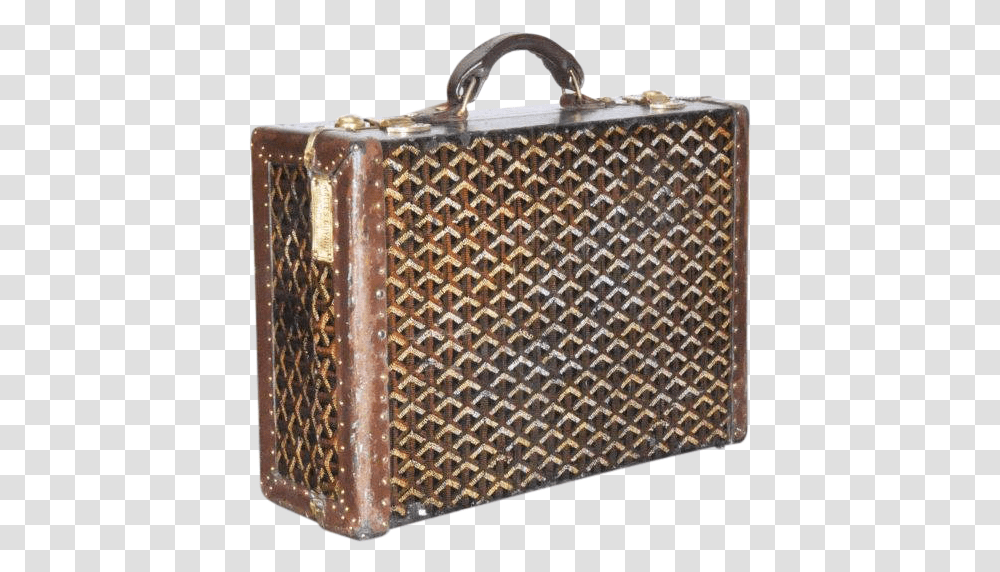 19th Century Traditional Goyard Goyard Suitcase, Handbag, Accessories, Accessory, Luggage Transparent Png
