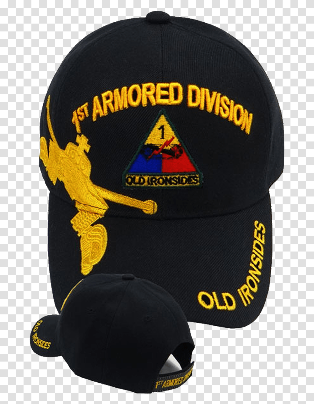 1st Armored Division Shadow Cap 2d Armored Division Veteran Insignia, Apparel, Baseball Cap, Hat Transparent Png