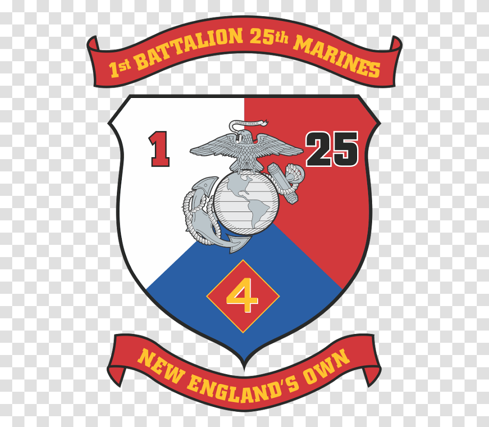 1st Battalion 25rd Marine Regiment Marine Corps League, Shield, Armor, Poster, Advertisement Transparent Png