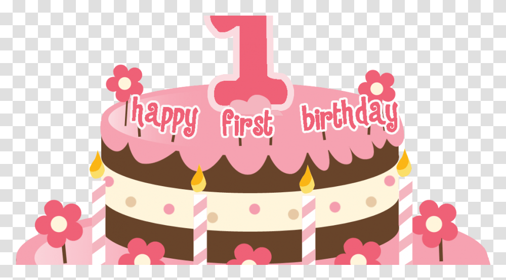 1st Birthday 1st Birthday Cake With Name Edit, Dessert, Food, Cream, Creme Transparent Png