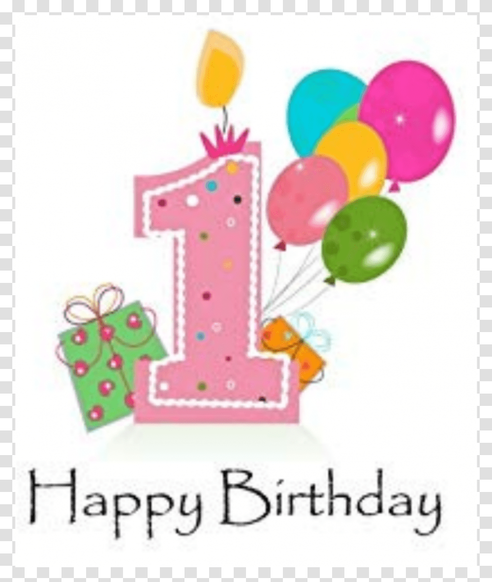 1st Birthday First Happy Birthday Kids, Cake, Dessert, Food, Birthday Cake Transparent Png