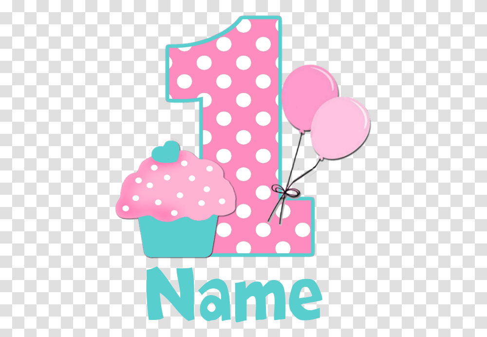 1st Birthday Free Image Arts Hello Kitty 1st Birthday, Texture, Polka Dot, Number, Symbol Transparent Png