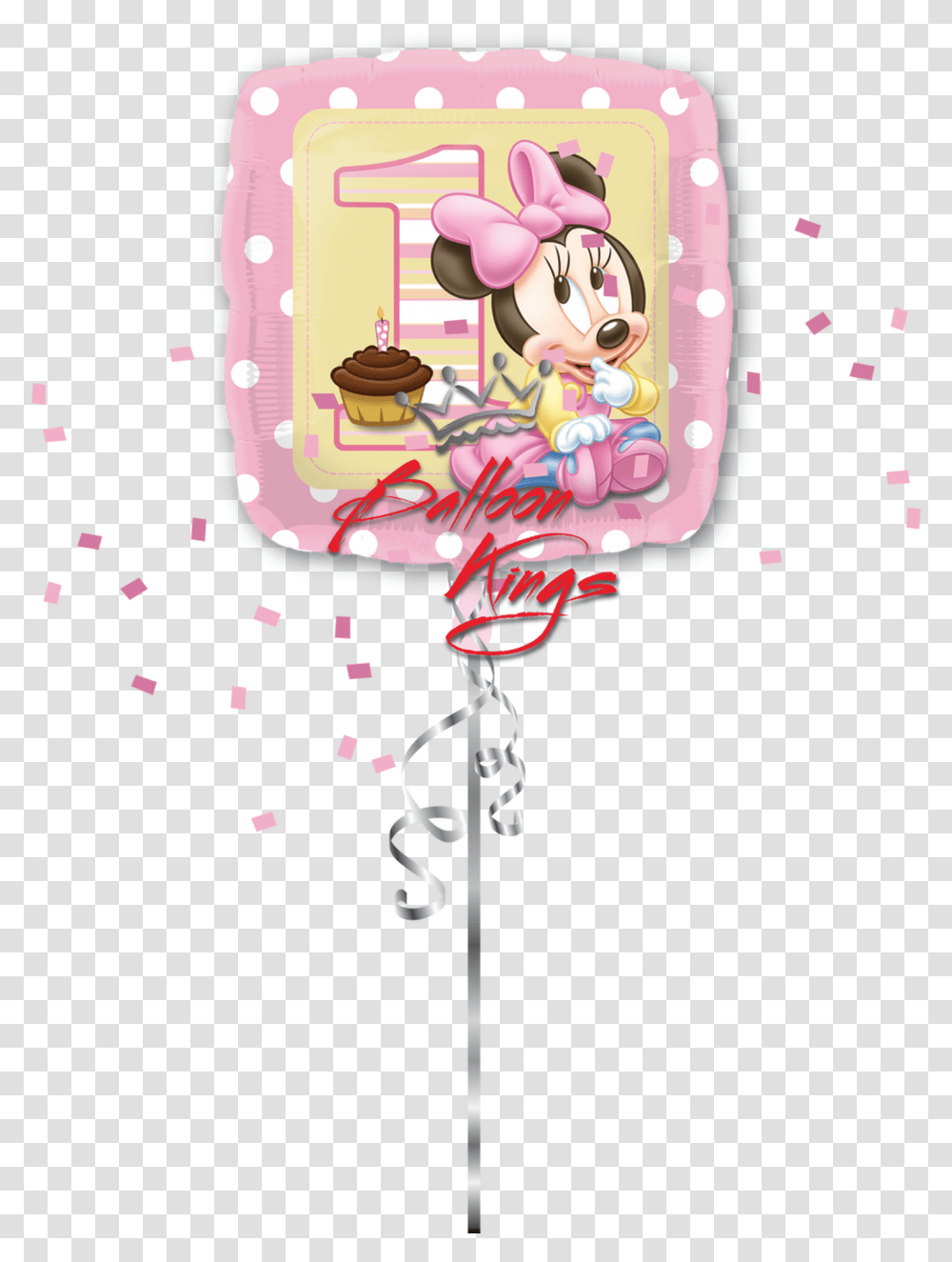 1st Birthday Girl Baby Minnie Minnie Mouse 1st Birthday Balloons Girl, Cushion, Label, Pillow Transparent Png