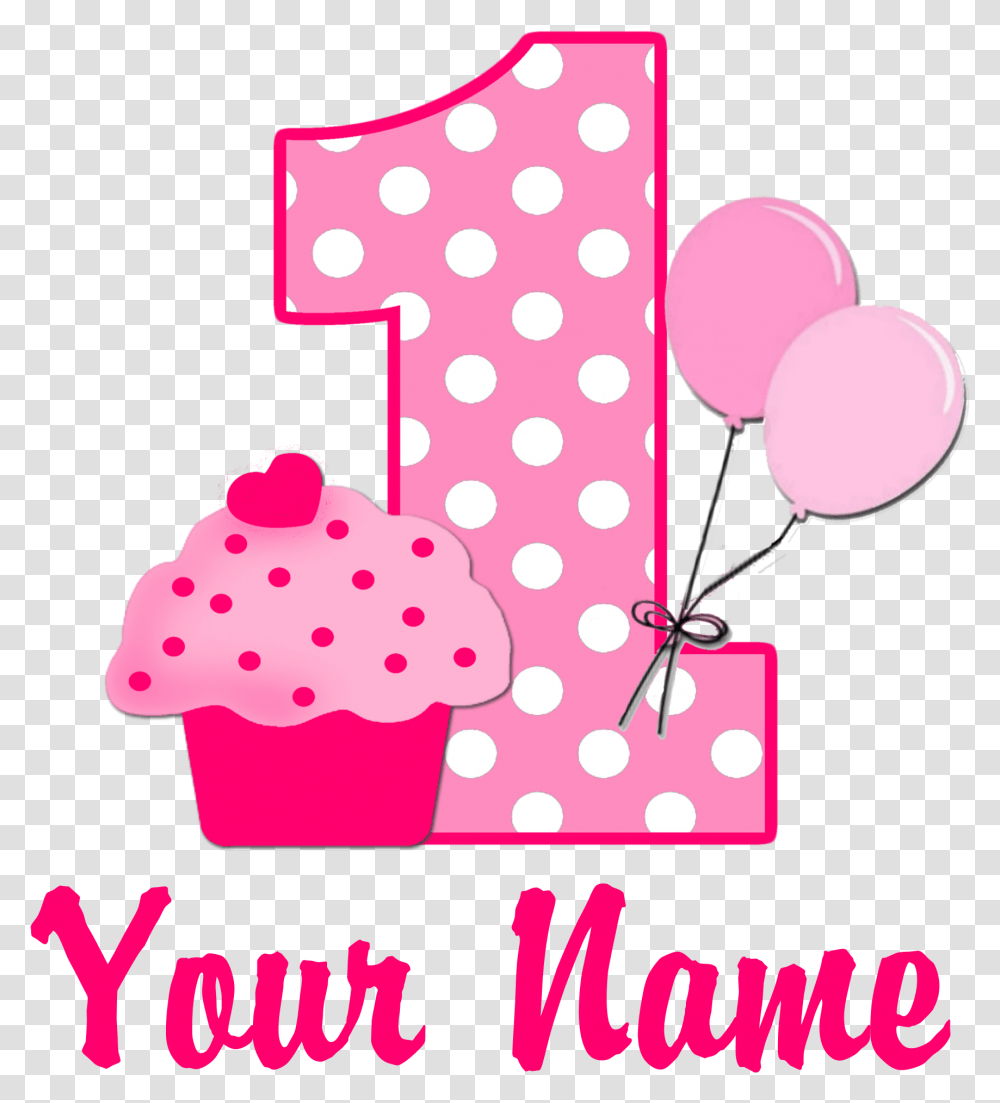 1st Birthday Image Happy Birthday 1, Balloon, Number Transparent Png