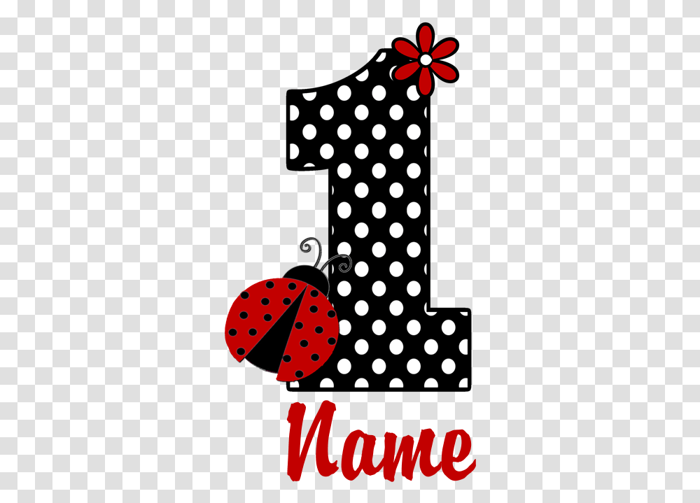 1st Birthday Ladybug Long Sleeve Infant Bodysuit 1st Lady Bug Birthday, Texture, Polka Dot, Pattern, Floral Design Transparent Png