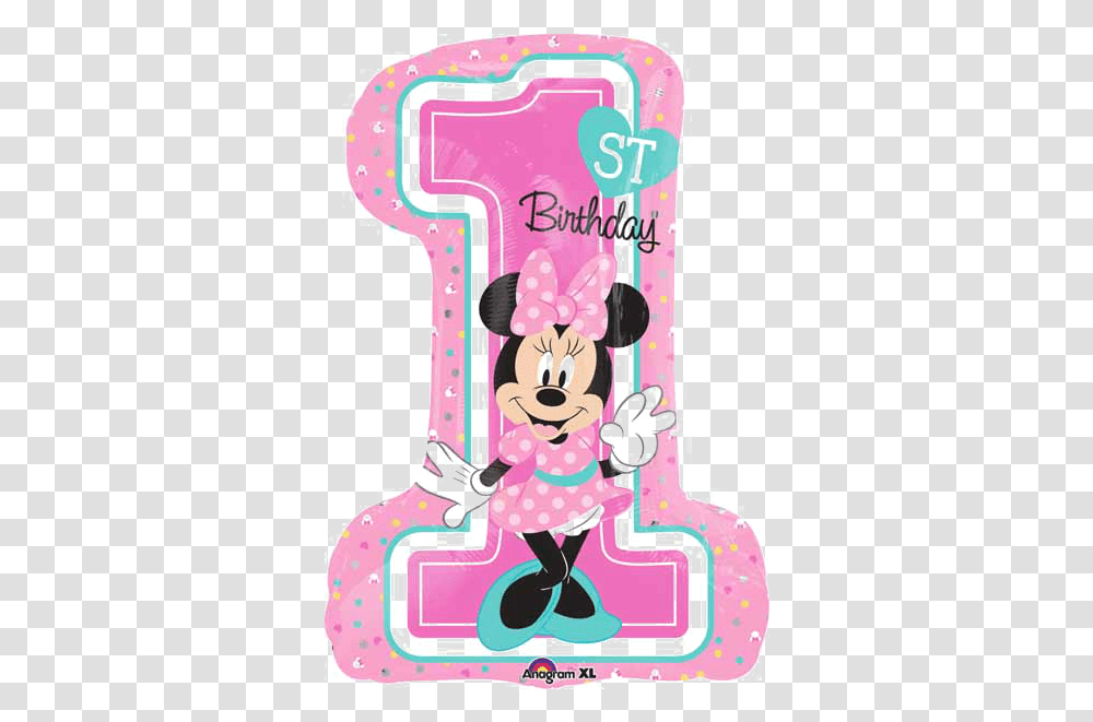 1st Birthday Minnie Mouse, Apparel Transparent Png