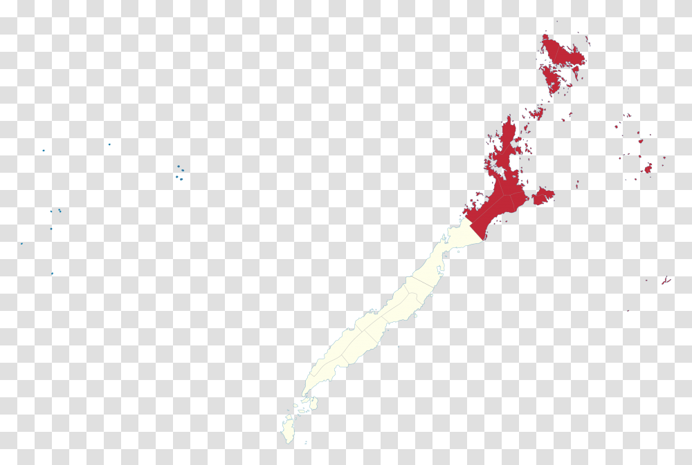 1st District Of Palawan Map Of The Philippines, Cross, Plot Transparent Png
