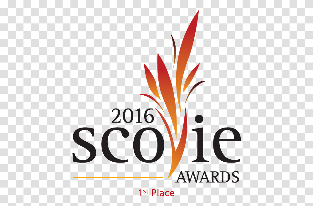 1st Place 2016 Scovie Logo Award, Fire, Poster Transparent Png