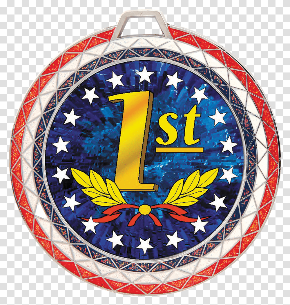 1st Place Red White Amp Blue Bling Medal 3rd Degree Mason Symbol Transparent Png