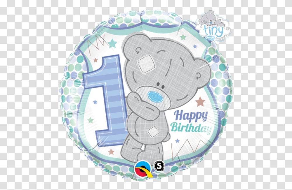 1st Tatty Teddy Birthday, Number, Label Transparent Png