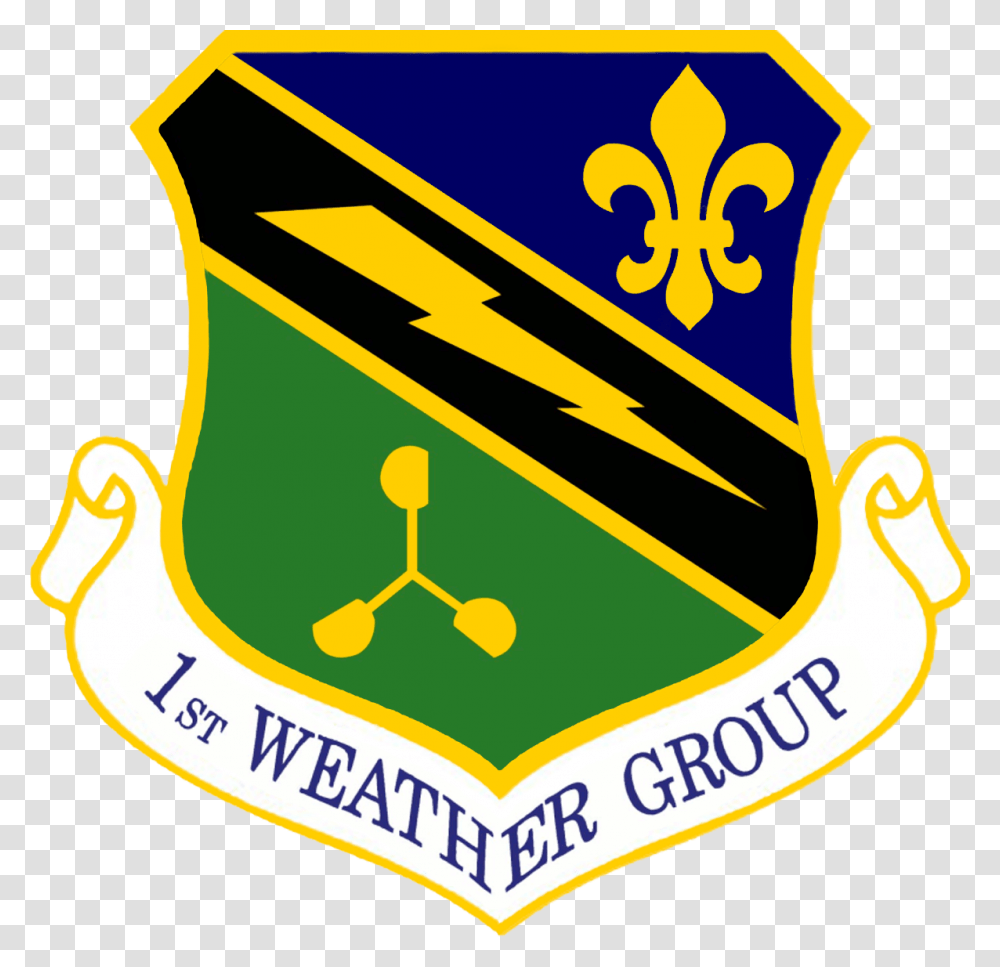 1st Weather Group Headquarters Air Force Logo, Armor, Emblem, Trademark Transparent Png