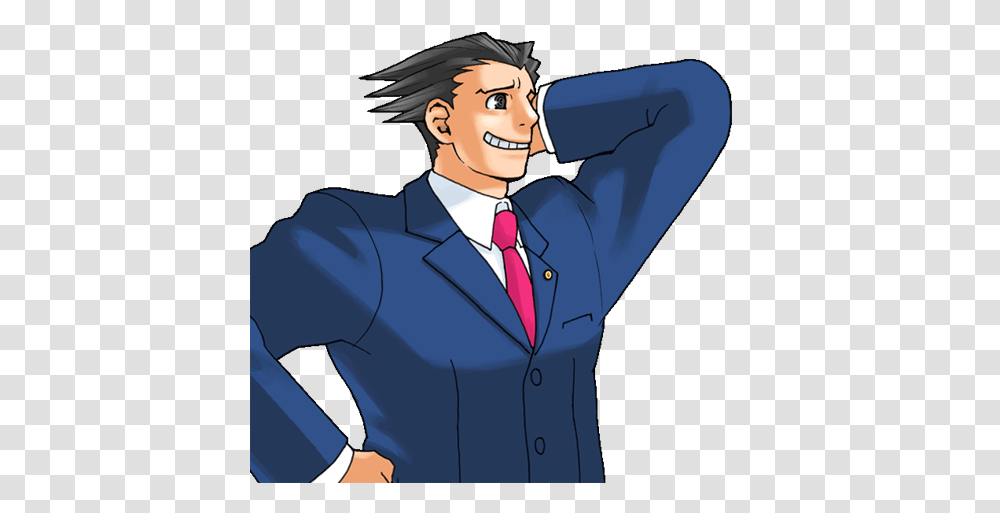 2 Ace Attorney Free Image, Game, Tie, Accessories Transparent Png