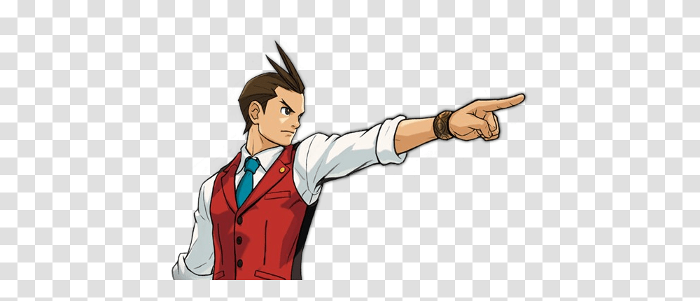 2 Ace Attorney Picture, Game, Person, People Transparent Png
