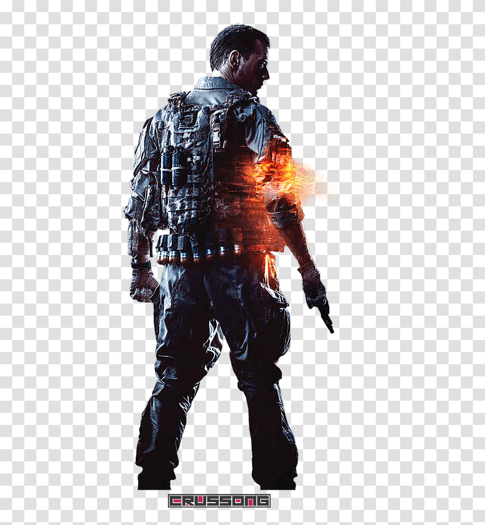 2 Battlefield, Game, Person, Poster, Advertisement Transparent Png