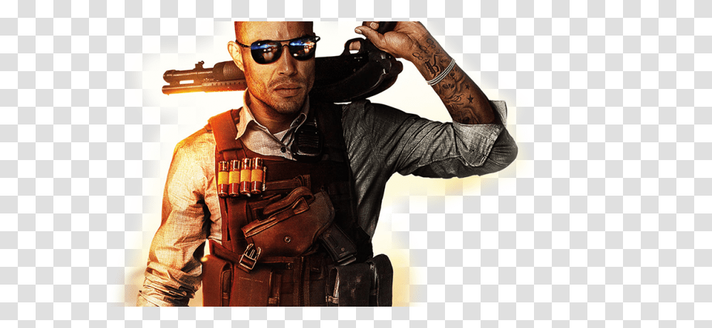2 Battlefield Hardline Download, Game, Skin, Sunglasses, Accessories Transparent Png