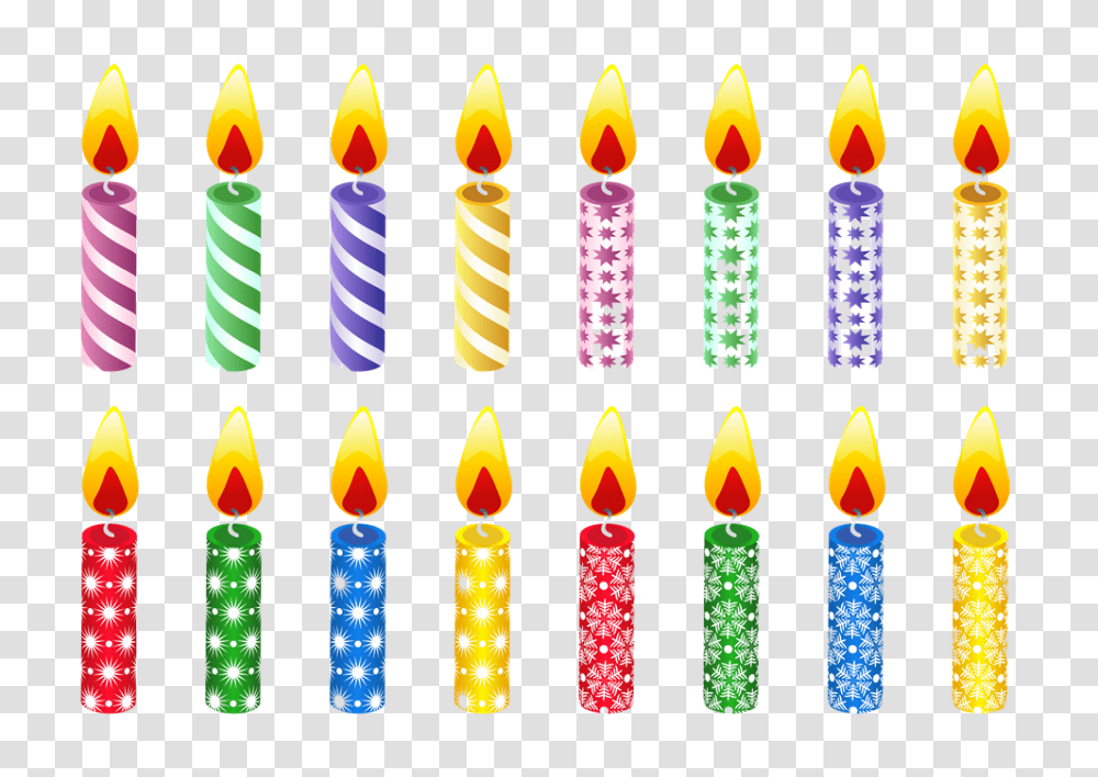 2 Birthday Candles Hd, Holiday, Fire, Flame Transparent Png