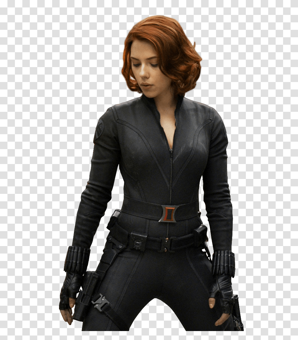 2 Black Widow Picture, Character, Person, Coat Transparent Png
