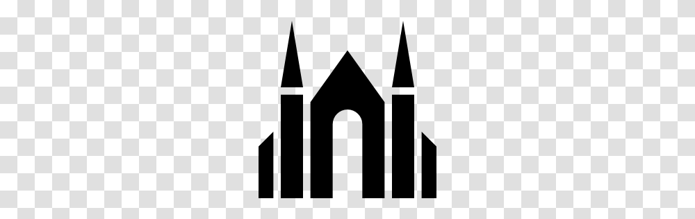 2 Cathedral, Religion, Triangle, Stencil, Fence Transparent Png