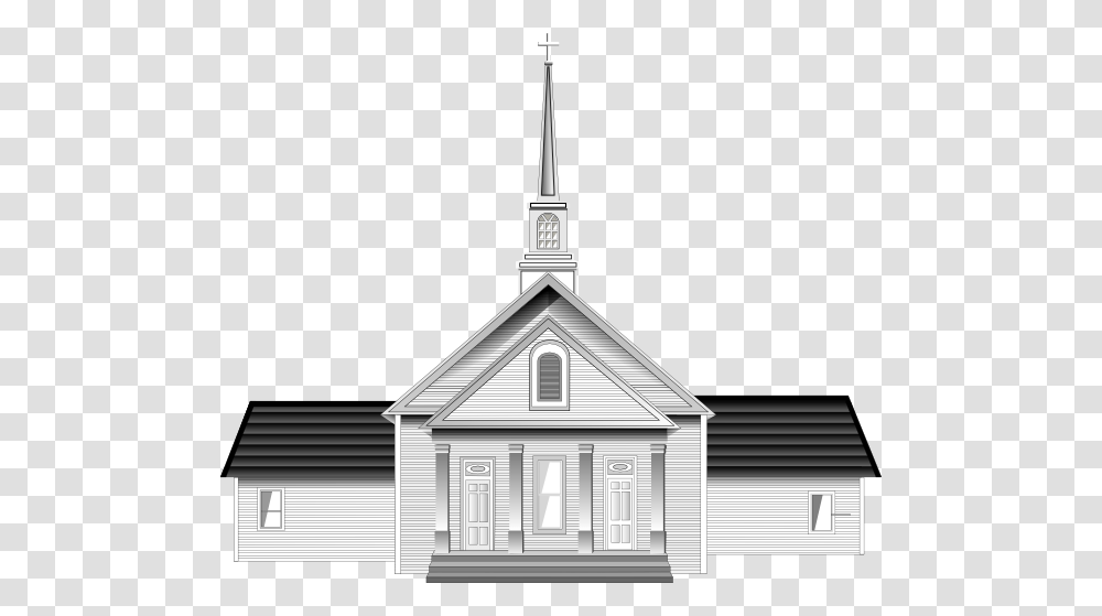 2 Church Free Image, Religion, Building, Spire, Tower Transparent Png