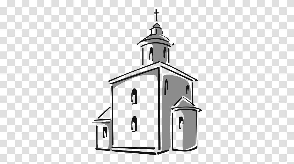 2 Church Image, Religion, Architecture, Building, Tower Transparent Png