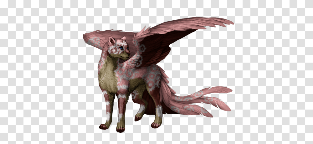 2 Creature, Fantasy, Bird, Animal, Statue Transparent Png