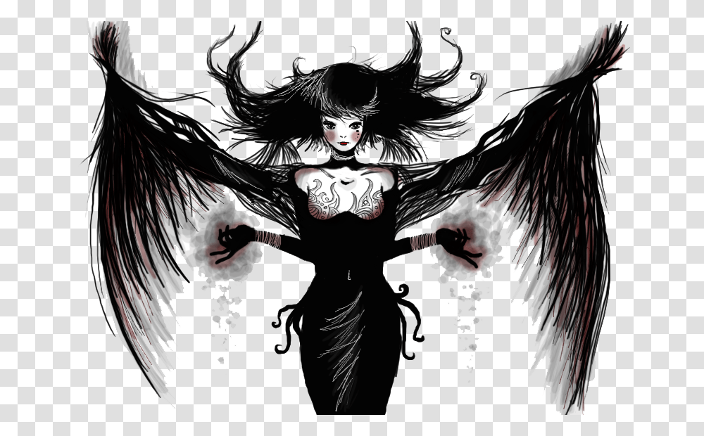 2 Dark Angel Image, Fantasy, Manga, Comics, Book Transparent Png