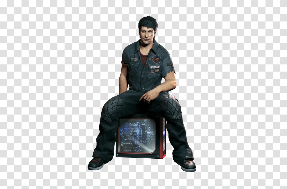 2 Dead Rising, Game, Sitting, Person Transparent Png