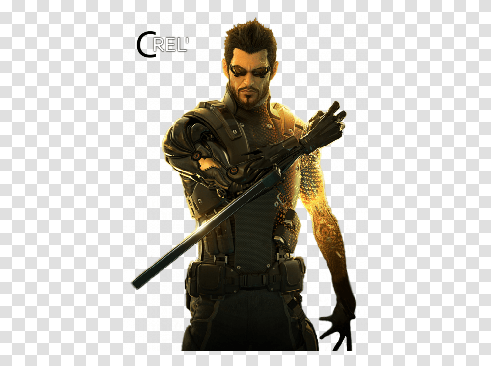 2 Deus Ex Free Download, Game, Person, Human, Gun Transparent Png