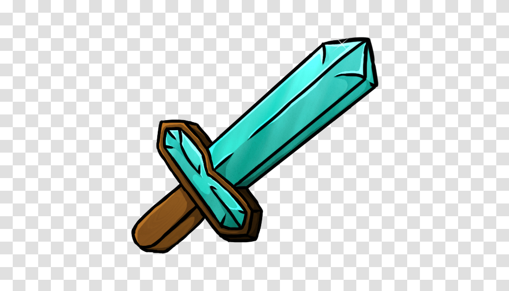 2 Diamond Sword Minecraft, Game, Tool, Hammer, Blade Transparent Png