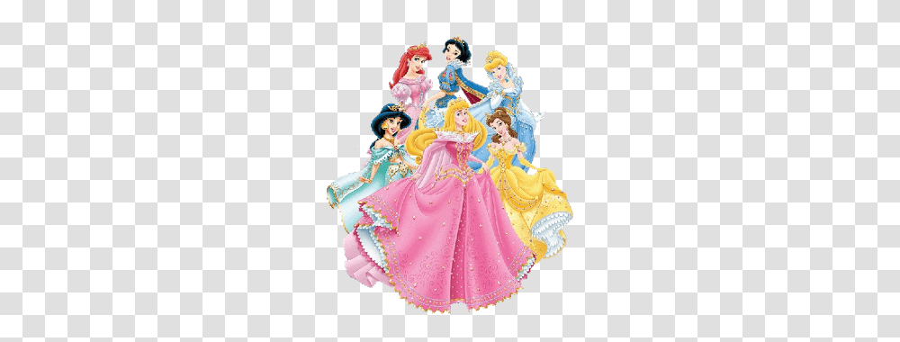 2 Disney Princesses, Doll, Toy, Figurine, Costume Transparent Png
