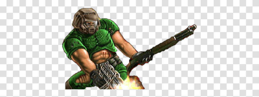 2 Doom Picture, Game, Person, Human, People Transparent Png