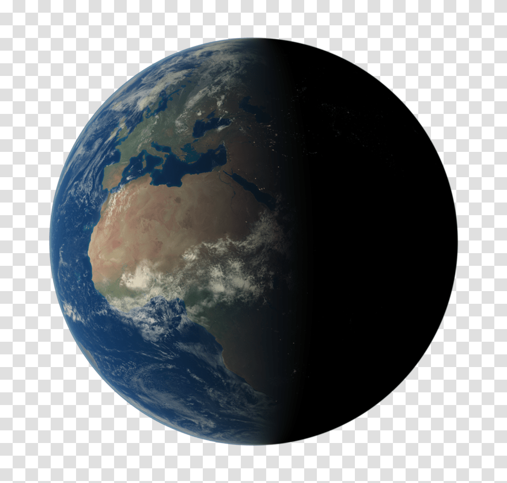 2 Earth, Country, Moon, Outer Space, Night Transparent Png