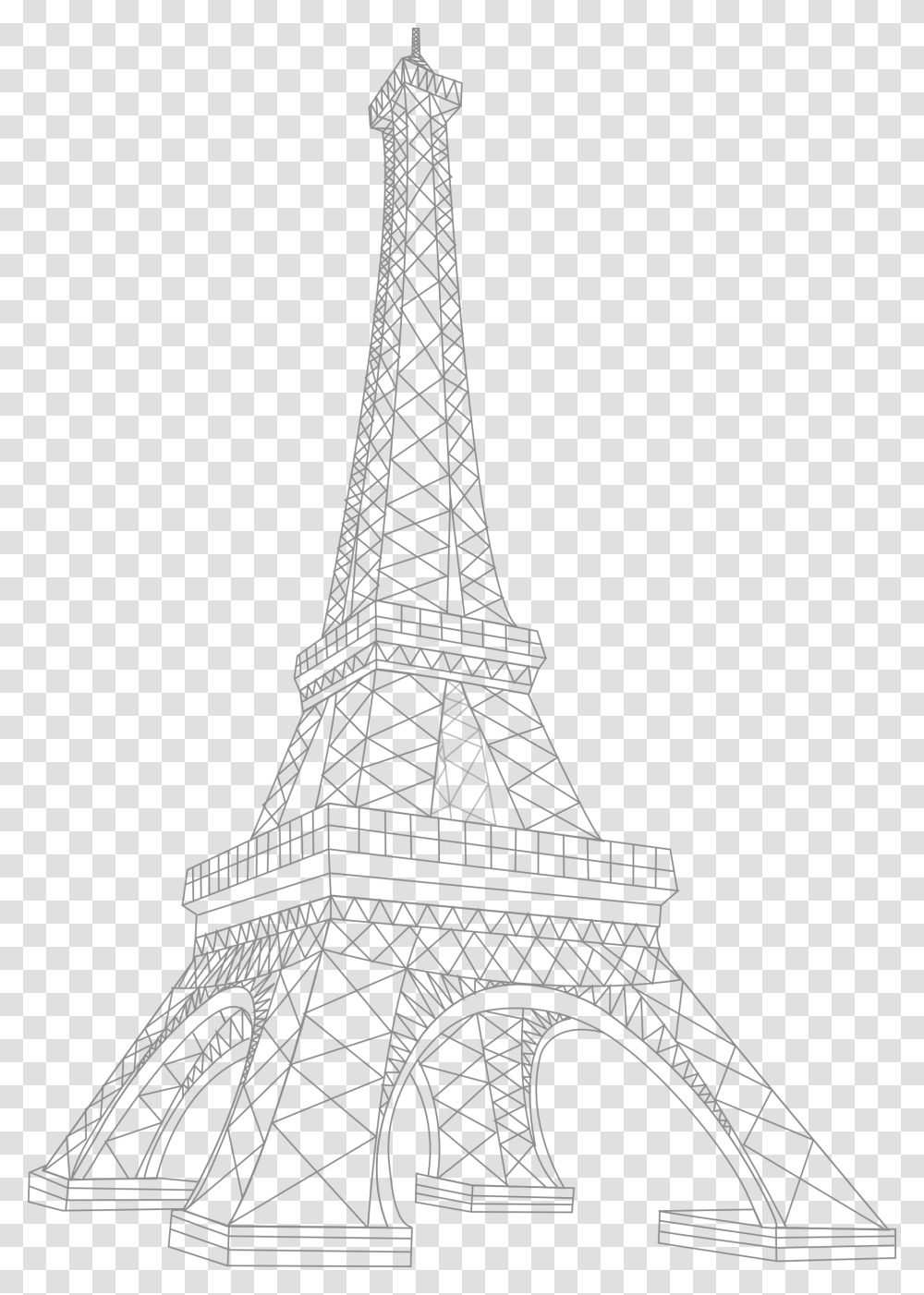 2 Eiffel Tower, Country, Architecture, Building, Drawing Transparent Png