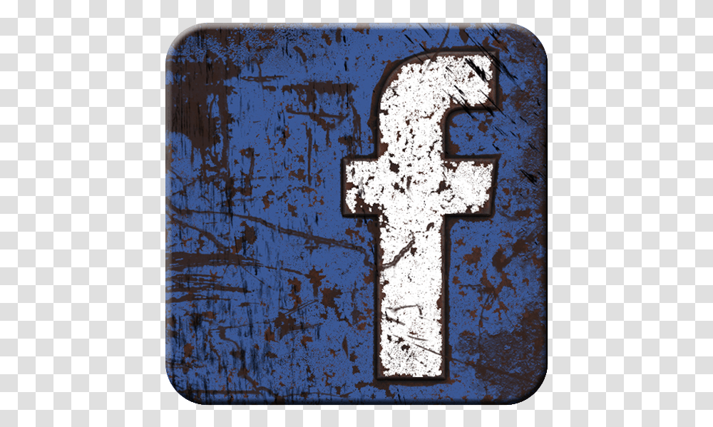 2 Facebook Icon Small Like Us On Facebook Icon, Cross, Alphabet Transparent Png