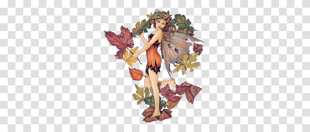 2 Fairy Image, Fantasy, Leaf, Plant, Painting Transparent Png