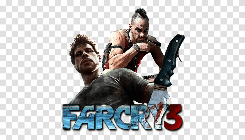 2 Far Cry, Game, Poster, Advertisement, Person Transparent Png