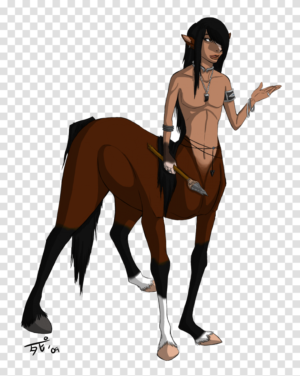 2 Female Centaur Picture, Fantasy, Person, Horse, Mammal Transparent Png