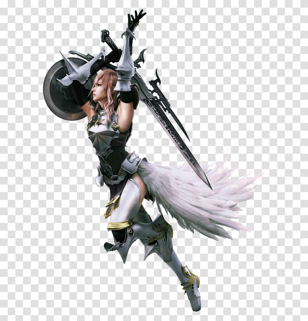 2 Final Fantasy Hd, Game, Person, Bird, Duel Transparent Png