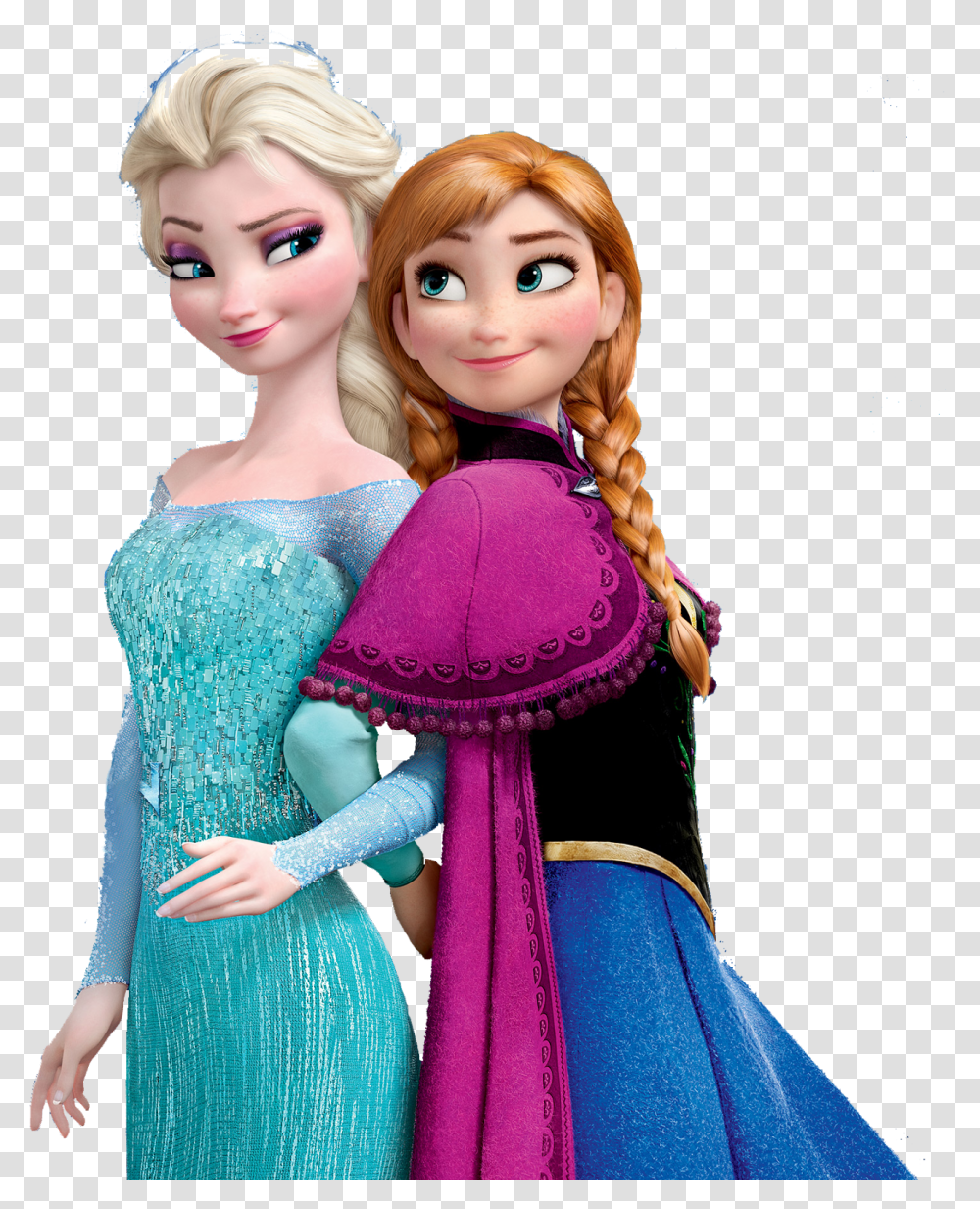 2 Frozen Picture, Person, Human, Toy, Doll Transparent Png