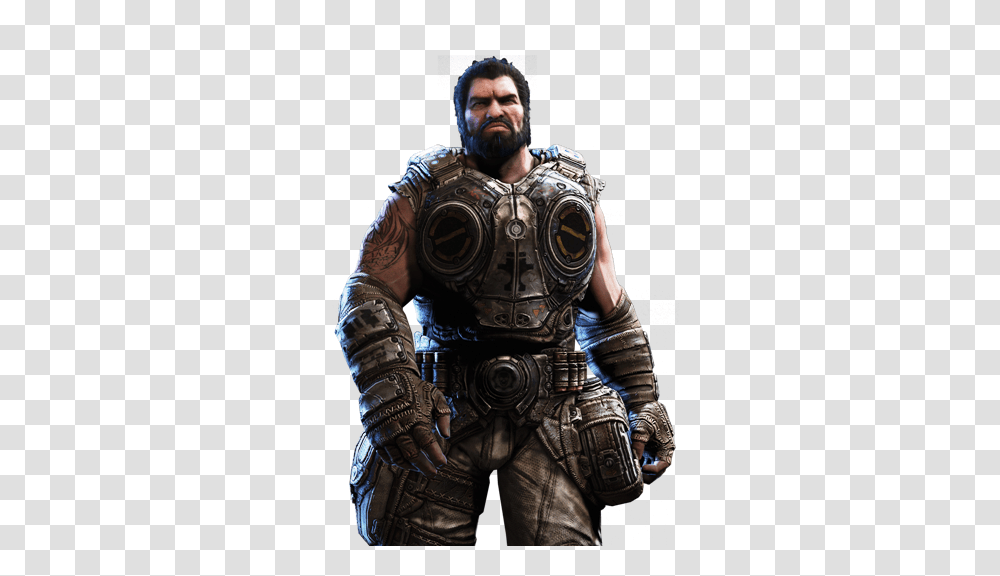 2 Gears Of War Image, Game, Person, Face, Portrait Transparent Png