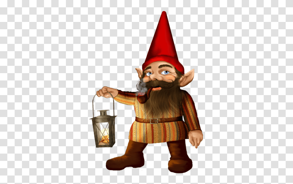 2 Gnome Pic, Lantern, Lamp, Person, Human Transparent Png