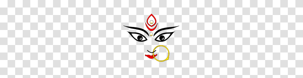2 Goddess Durga Maa Image Thumb, Religion, Parade, Mask, Scissors Transparent Png
