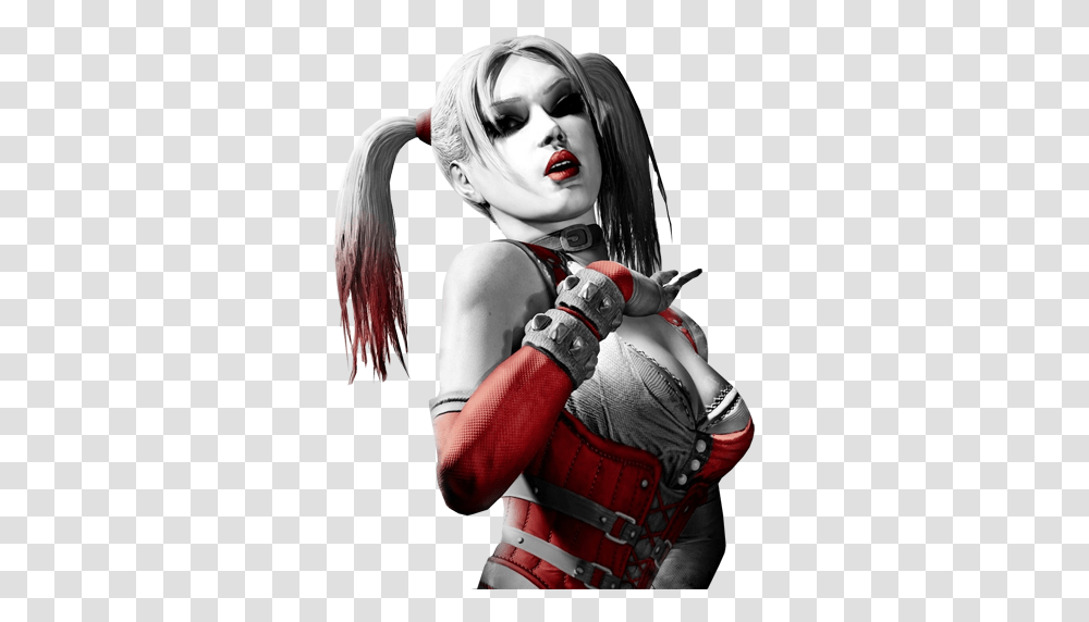 2 Harley Quinn Picture, Character, Person, Human, Sport Transparent Png