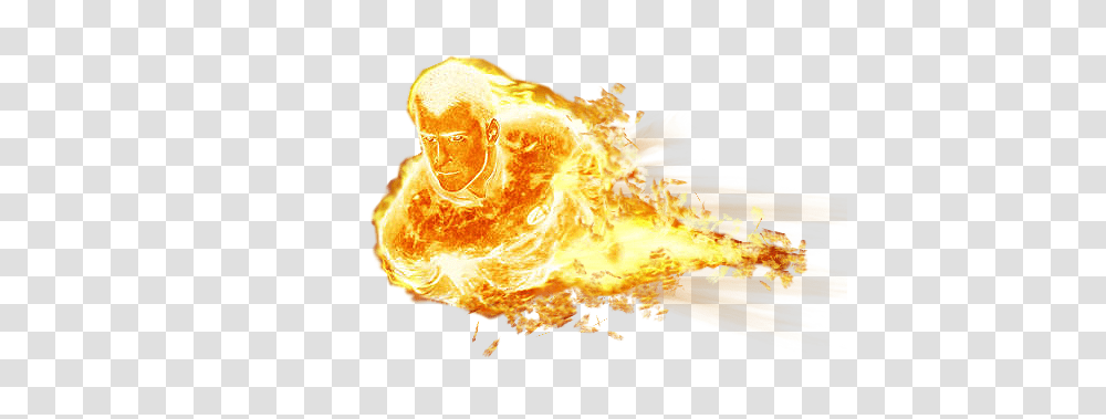 2 Human Torch File, Character, Bonfire, Flame, Flare Transparent Png