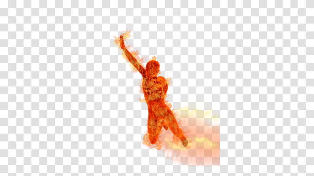 2 Human Torch Image, Character, Bonfire, Flame, Flare Transparent Png