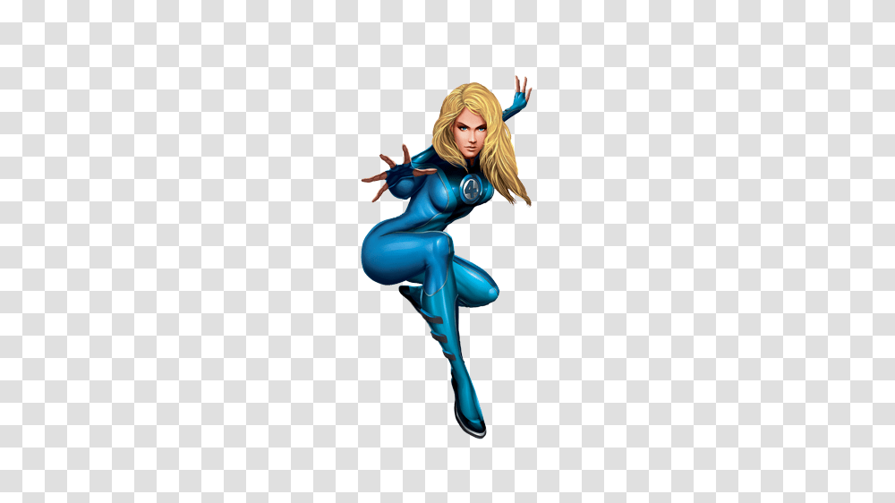 2 Invisible Woman, Character, Costume, Spandex, Person Transparent Png