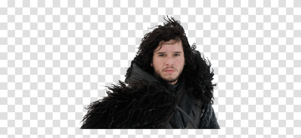 2 Jon Snow Pic, Character, Person, Coat Transparent Png