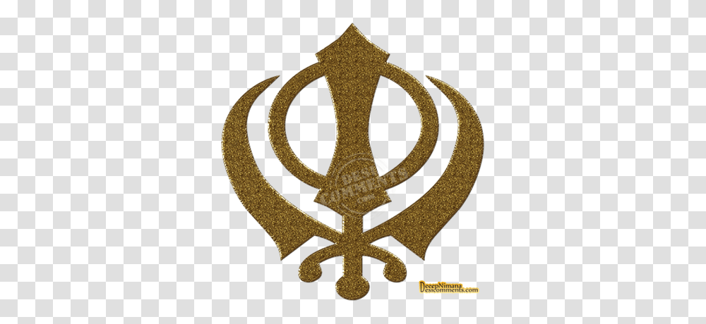 2 Khanda Picture, Religion, Emblem, Rug Transparent Png