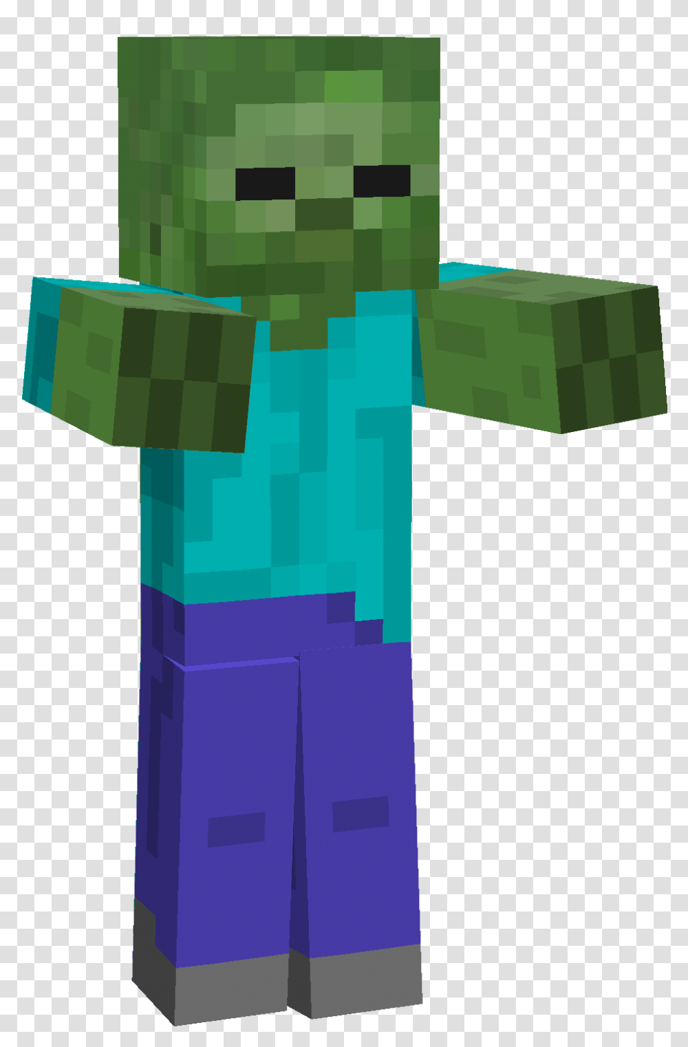 2 Minecraft Zombie, Game, Cross, Crystal Transparent Png